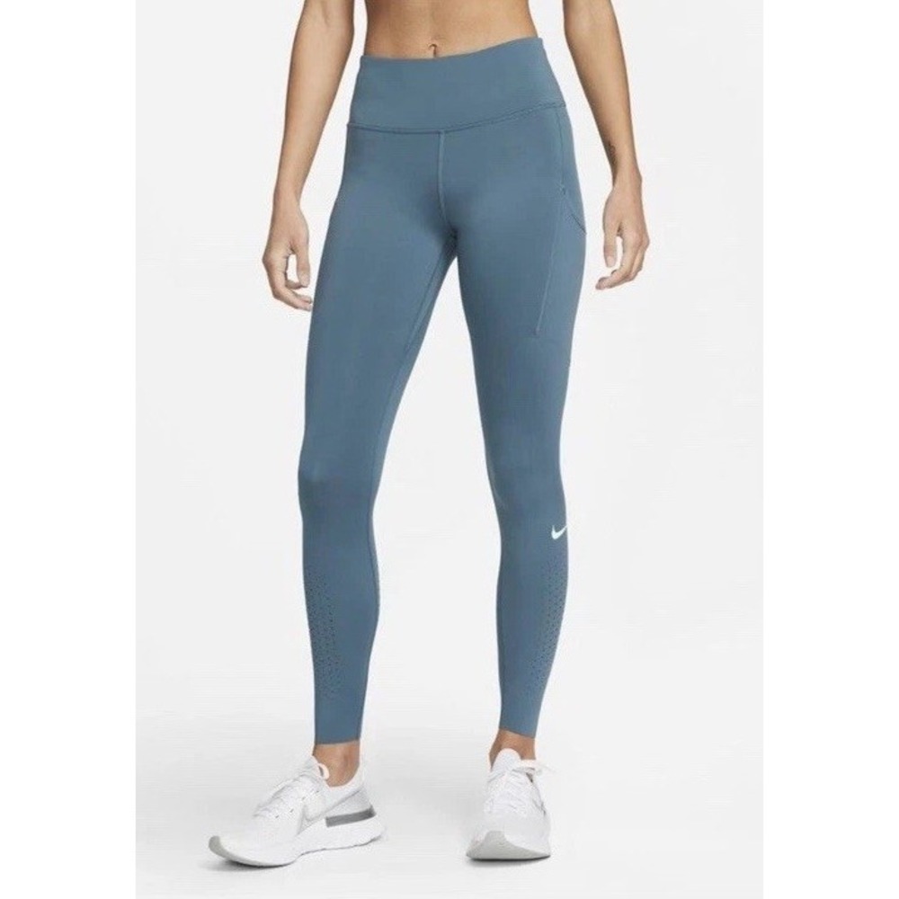 Nike Epic Lux Women's Mid-Rise TIGHT FIT Running Training 2XL CN8041-058 XXL‎ EC
